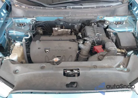 2014 Mitsubishi Outlander Sport Es from USA, damaged, VIN 4A4AP3AU6EE027757